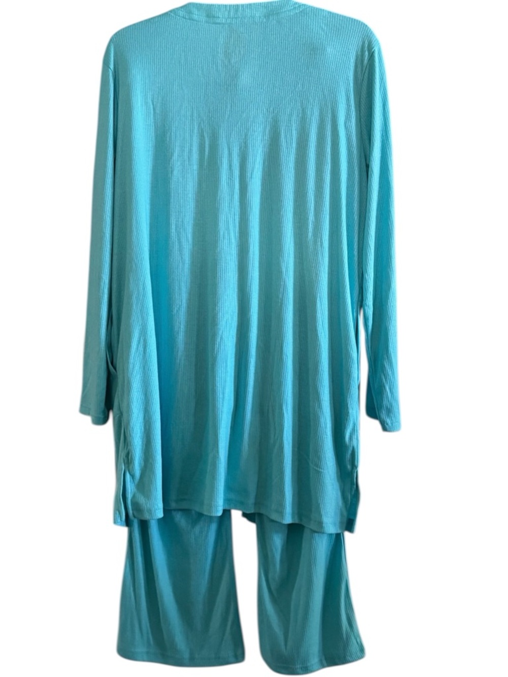 Muk Luks Turquoise 3-Piece Lounge Set - Picture 3 of 12